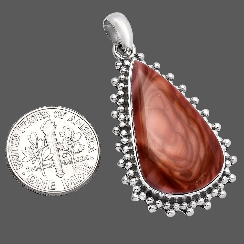 Natural Imperial Jasper - Mexico Pendant P-1066 SDP146182