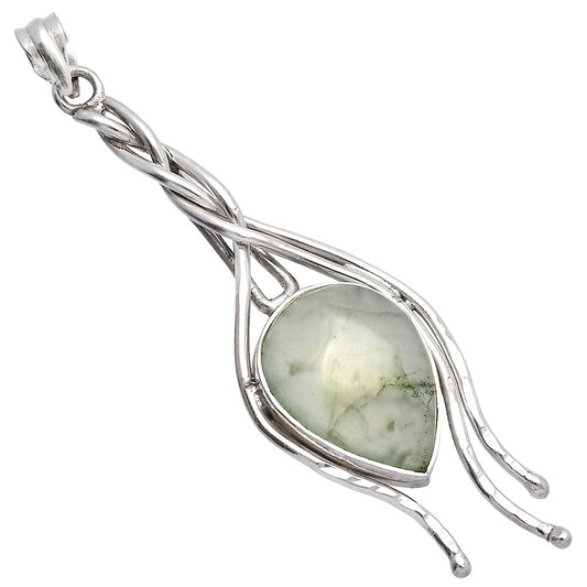 Natural Prehnite Pendant P-1728 SDP146261