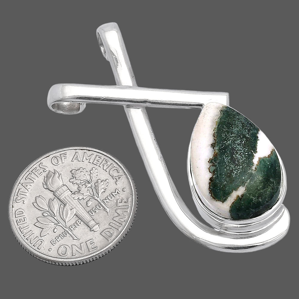 Natural Larsonite Jasper Pendant P-1596 SDP146581