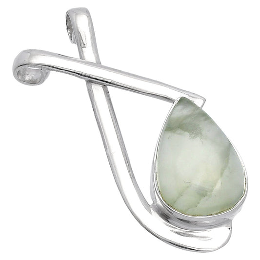 Natural Prehnite Pendant P-1596 SDP146600