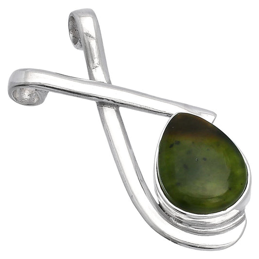 Natural Chrome Chalcedony Pendant P-1596 SDP146612