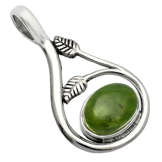 Natural Chrome Chalcedony Pendant P-1435 SDP146706