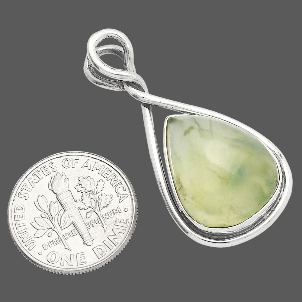 Natural Prehnite Pendant P-1017 SDP146908