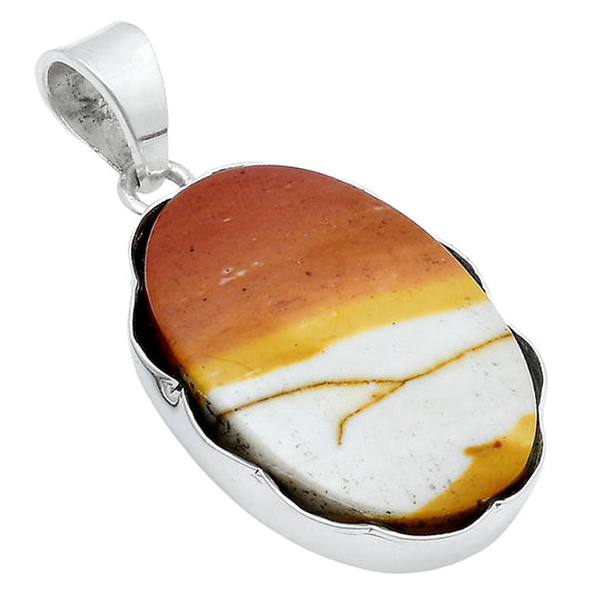 Natural Red Mookaite Pendant P-1555 SDP147143