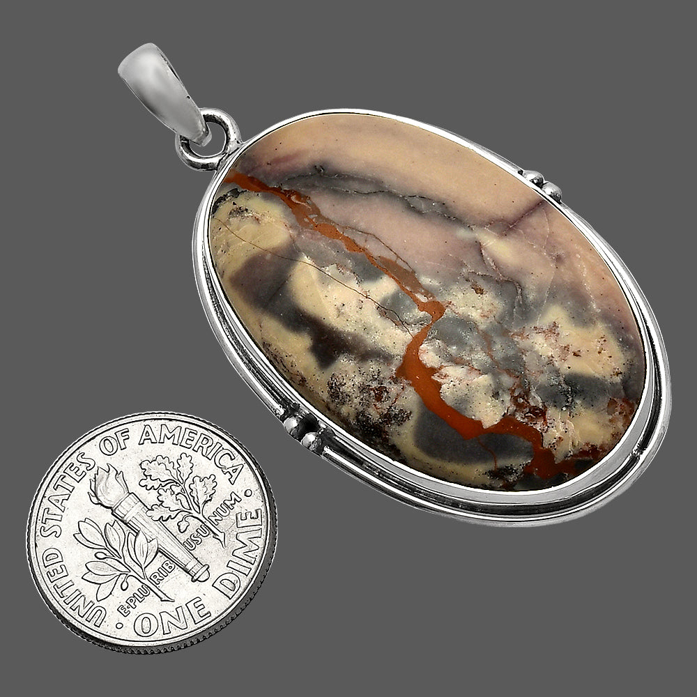 Natural Porcelain Jasper Pendant P-1064 SDP147341