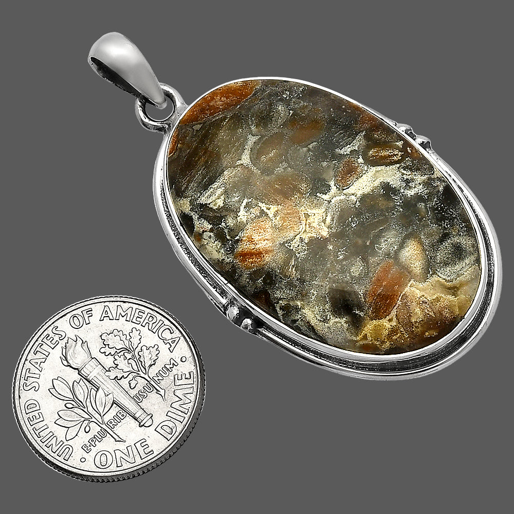 Natural Tabu Jasper Pendant P-1064 SDP147343