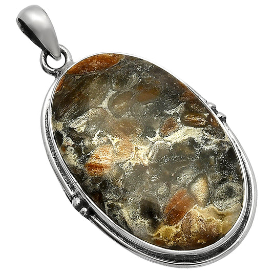 Natural Tabu Jasper Pendant P-1064 SDP147343