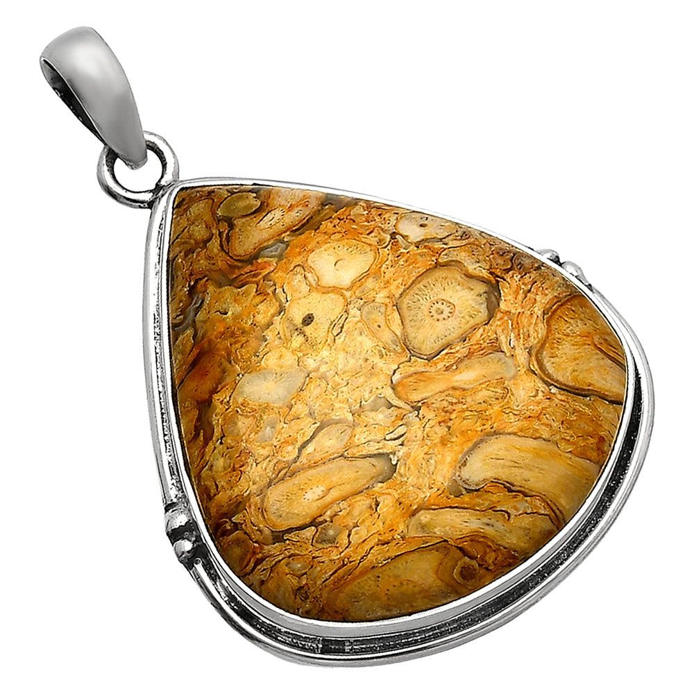 Natural Rock Calcy Pendant P-1064 SDP147346