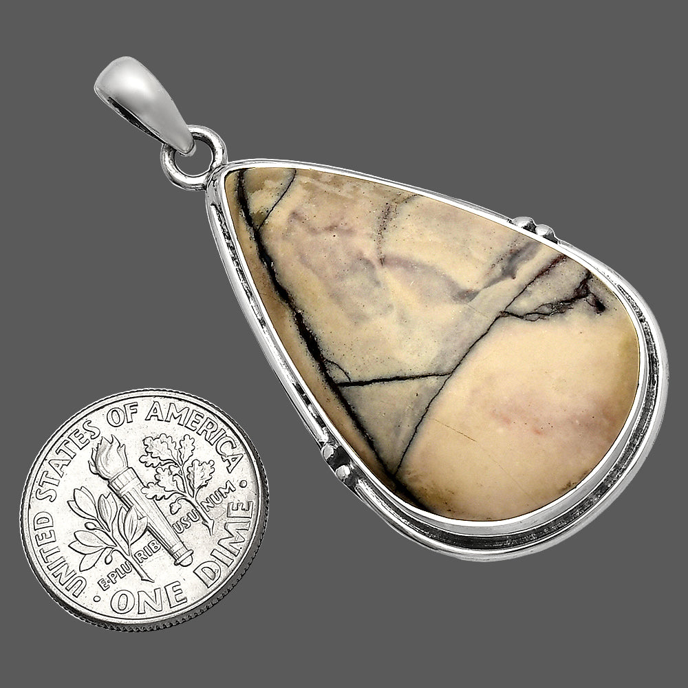 Natural Porcelain Jasper Pendant P-1064 SDP147372
