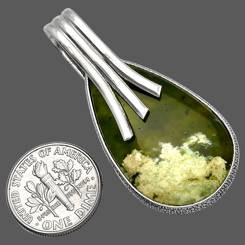 Natural Chrome Chalcedony Pendant P-1167 SDP147410