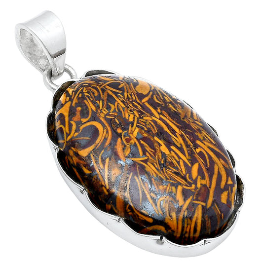 Coquina Fossil Jasper - India Pendant P-1555 SDP147701