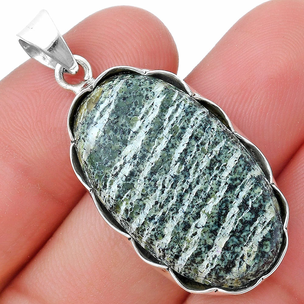 Natural Chrysotile Pendant P-1555 SDP147721