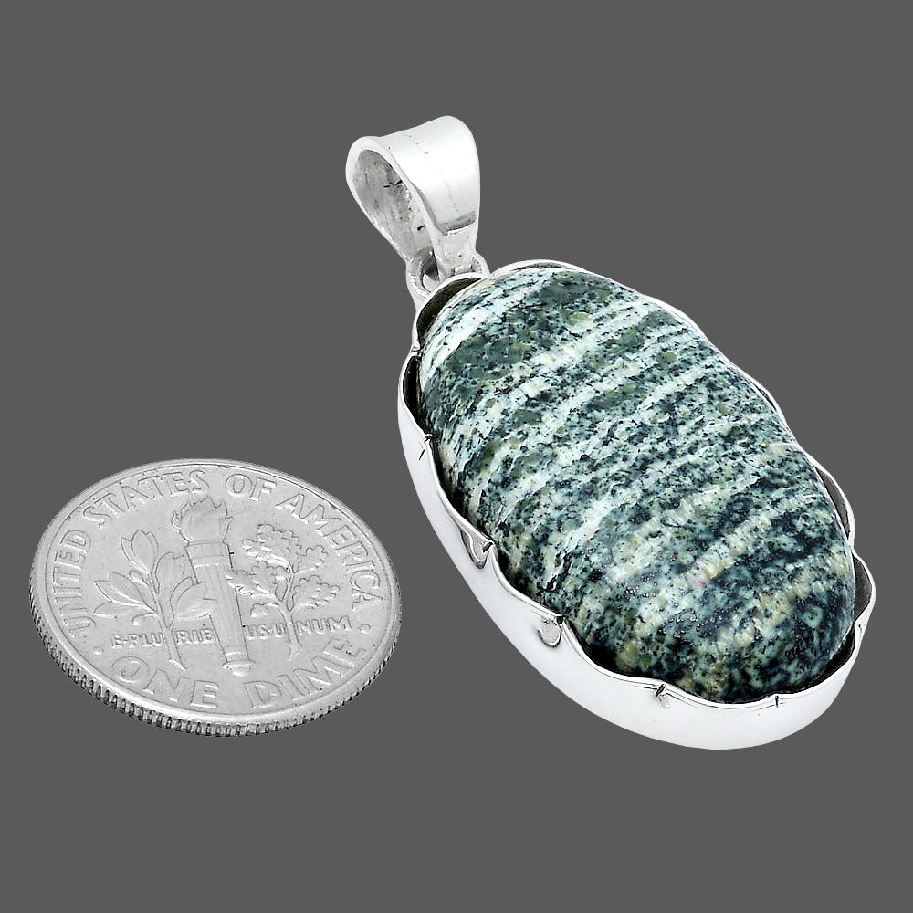 Natural Chrysotile Pendant P-1555 SDP147721