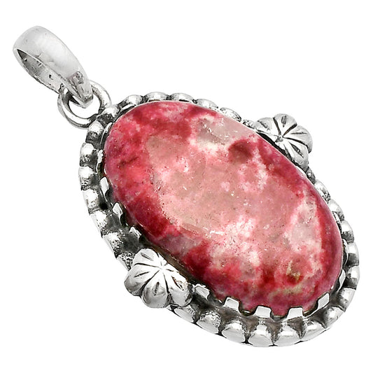 Natural Pink Thulite - Norway Pendant P-1730 SDP147921