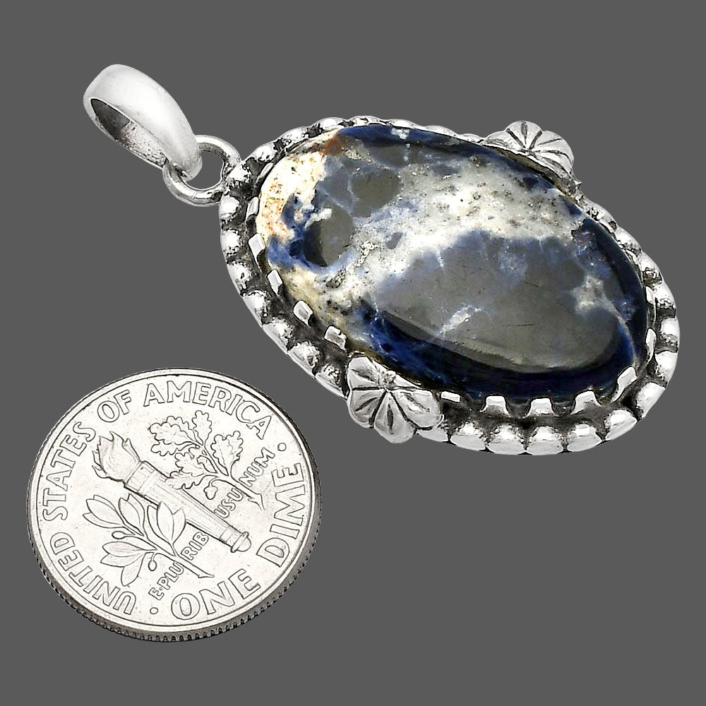 Natural Sodalite Pendant P-1730 SDP147924
