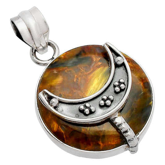 Crescent Moon - Pietersite - Namibia Pendant P-1719 SDP148021