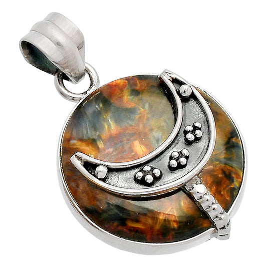 Crescent Moon - Pietersite - Namibia Pendant P-1719 SDP148029
