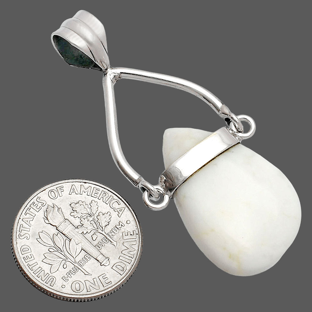 Natural White Opal Pendant P-1726 SDP148175