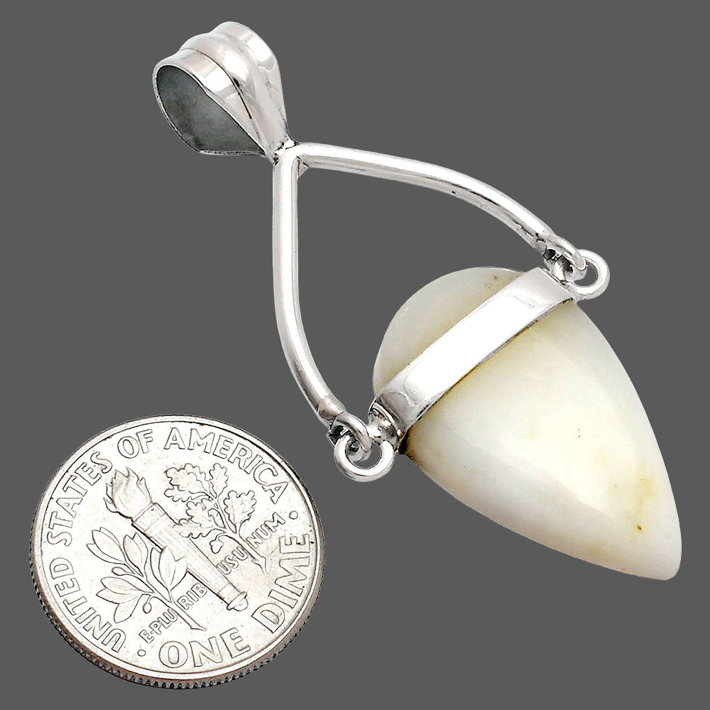 Natural White Opal Pendant P-1726 SDP148183