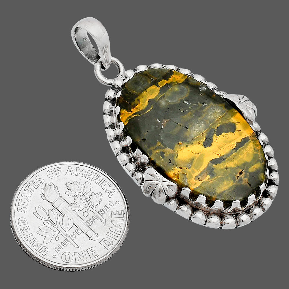 Natural Ocean Jasper - Madagascar Pendant P-1730 SDP148195