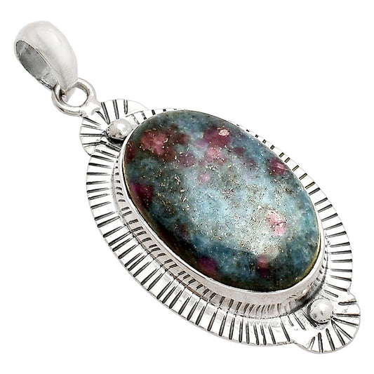 Natural Ruby In Kyanite Pendant P-1732 SDP148271