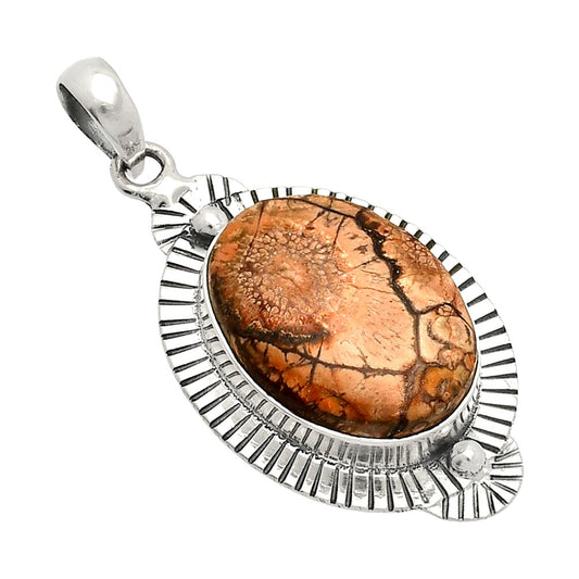 Natural Mexican Bird Eye Pendant P-1732 SDP148281