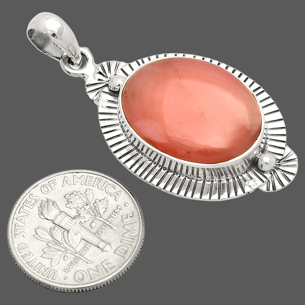 Natural Guava Quartz - Brazil Pendant P-1732 SDP148285