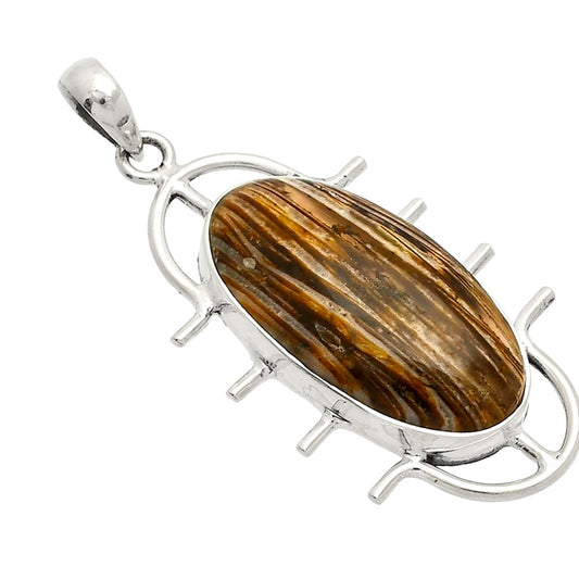 Natural Stick Agate Pendant P-1271 SDP148316