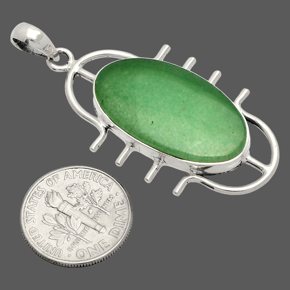 Natural Green Aventurine Pendant P-1271 SDP148335