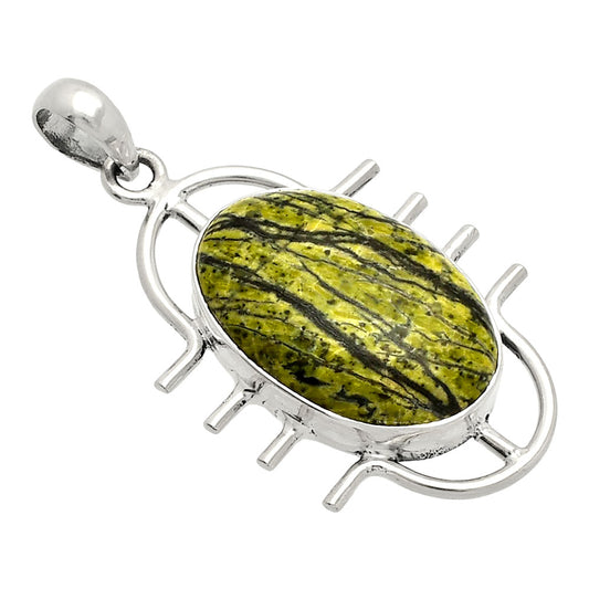 Natural Chrysotile Pendant P-1271 SDP148352