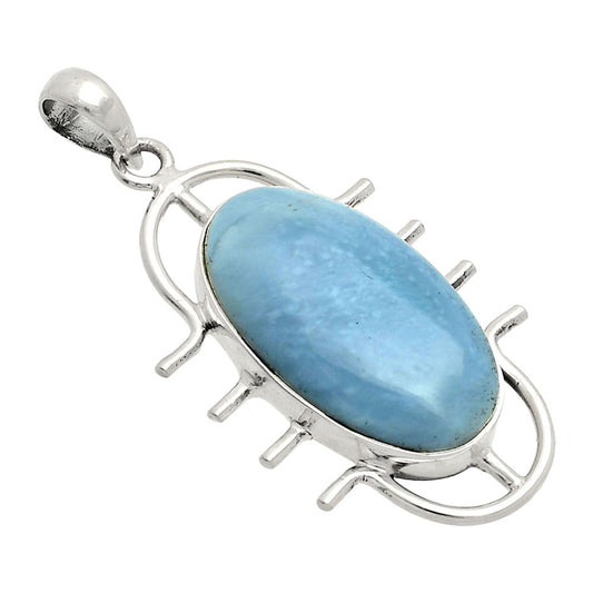 Natural Angelite Pendant P-1271 SDP148366