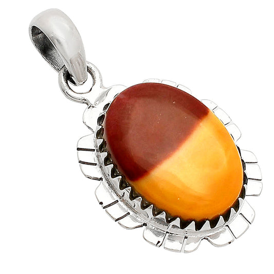 Natural Red Mookaite Pendant P-1347 SDP148567