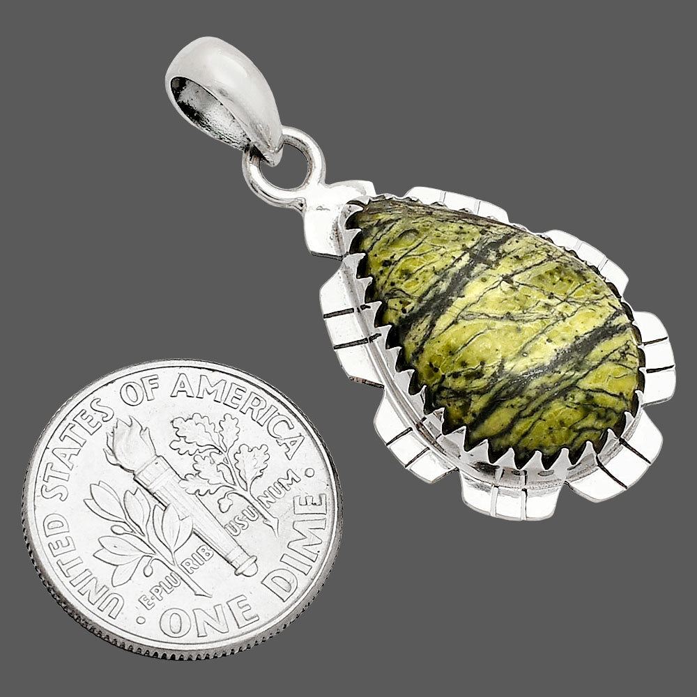 Natural Chrysotile Pendant P-1347 SDP148569