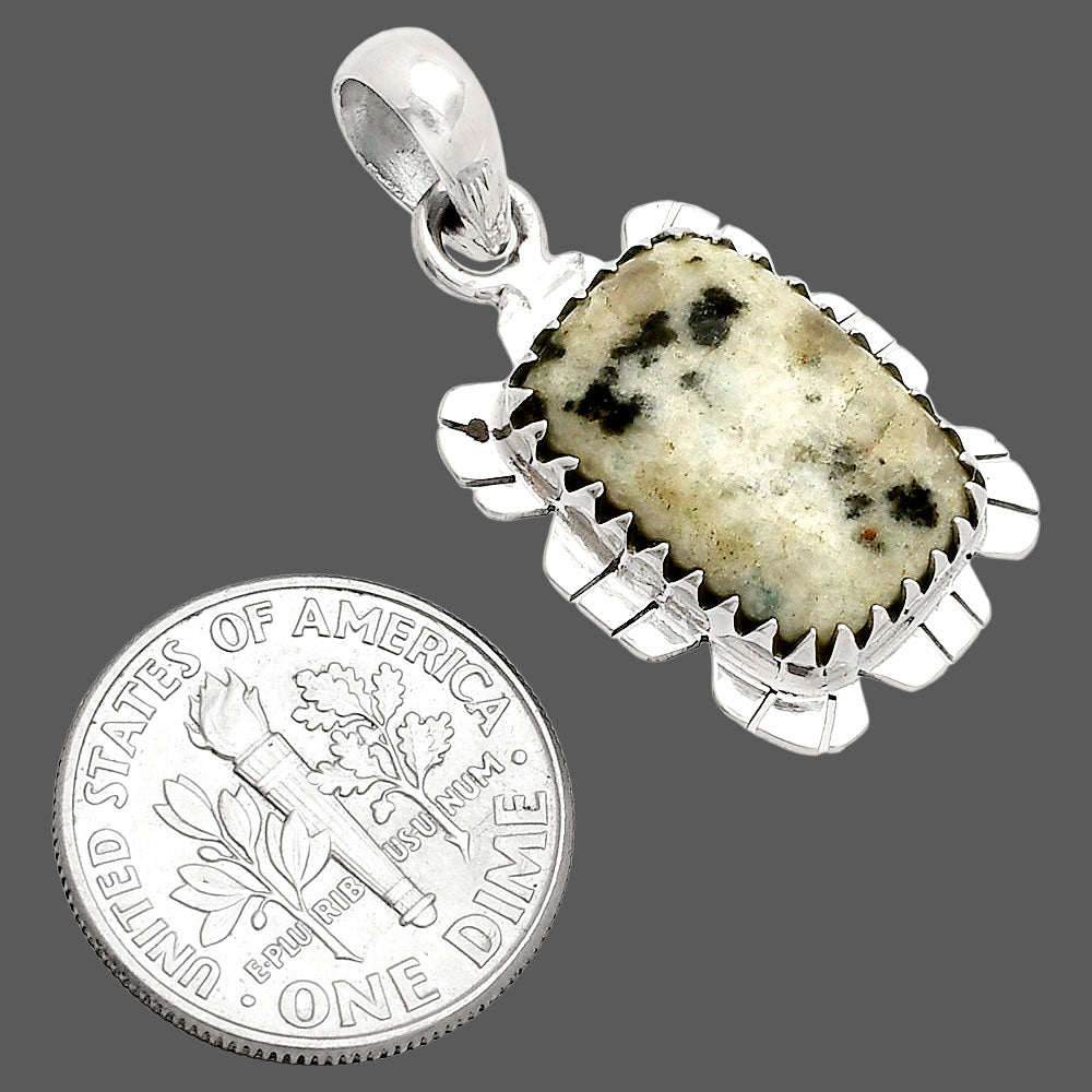 Natural Sesame Jasper Pendant P-1347 SDP148588