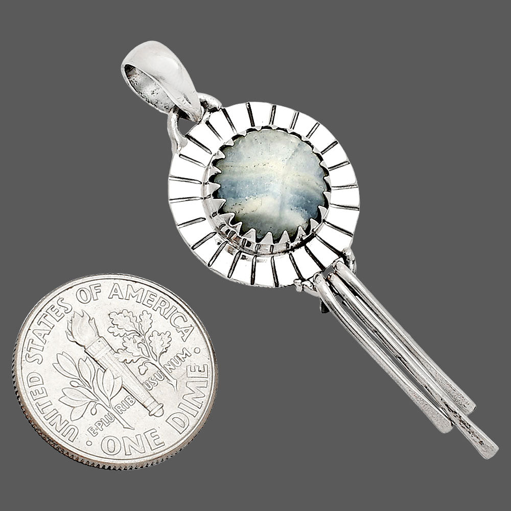 Natural Blue Scheelite - Turkey Pendant P-1481 SDP148610