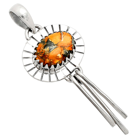 Natural Maligano Jasper - Indonesia Pendant P-1481 SDP148655