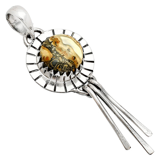 Natural Maligano Jasper - Indonesia Pendant P-1481 SDP148665