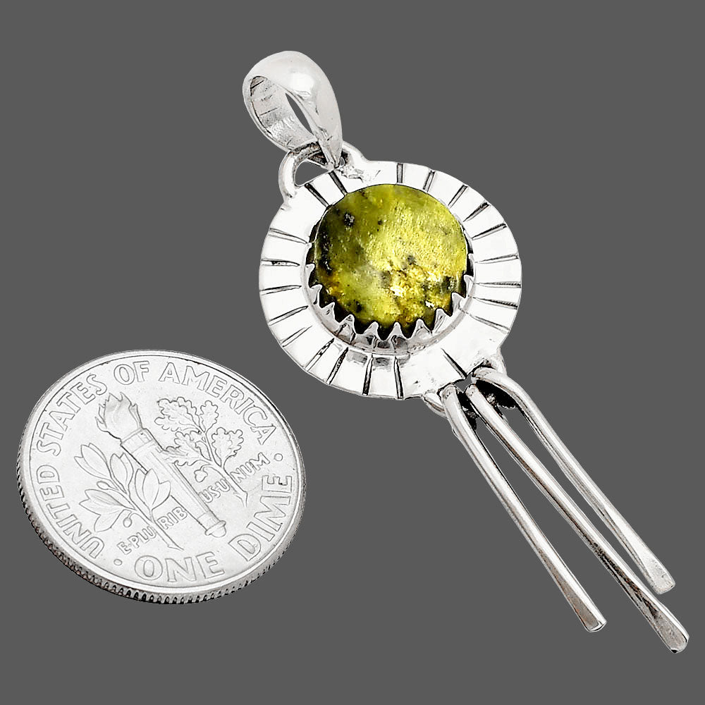 Natural Serpentine Pendant P-1481 SDP148667