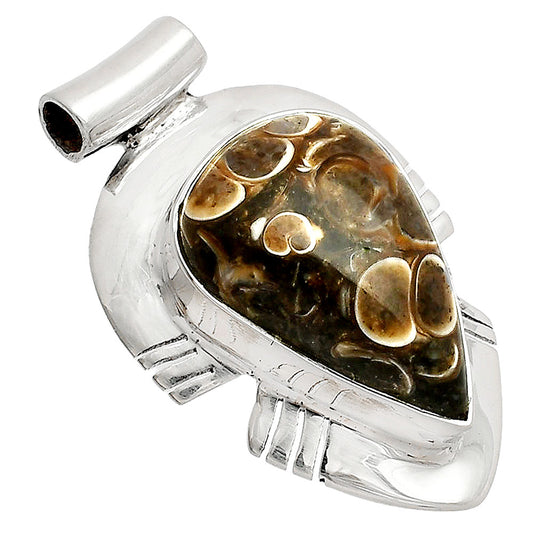 Natural Turtella Jasper - USA Pendant P-1598 SDP148785