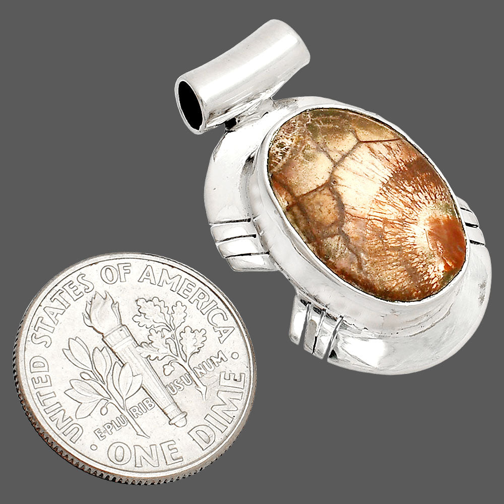 Natural Mexican Bird Eye Pendant P-1598 SDP148790