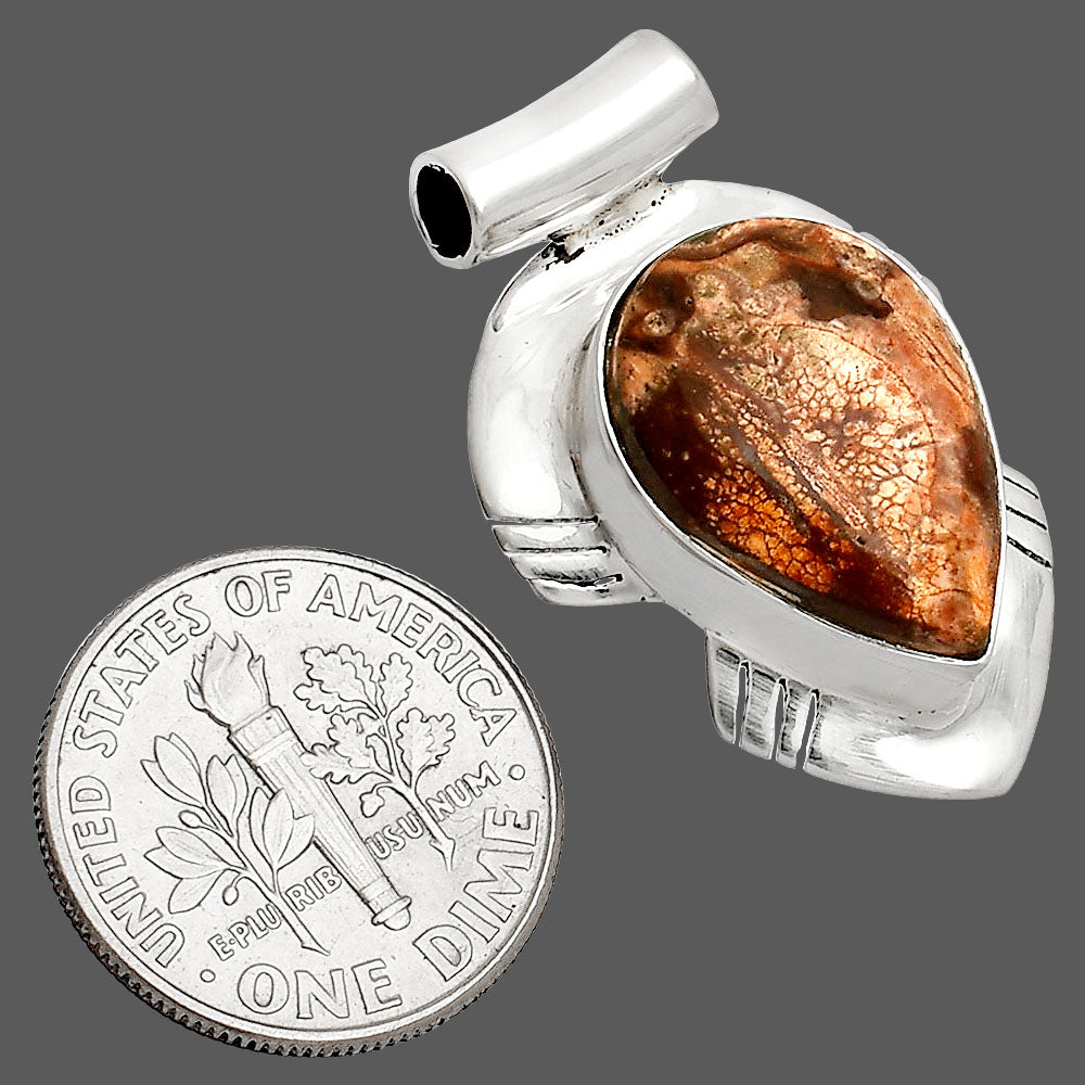 Natural Mexican Bird Eye Pendant P-1598 SDP148791