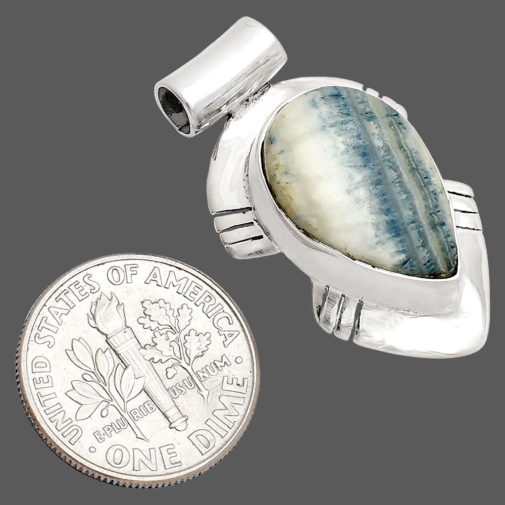 Natural Blue Scheelite - Turkey Pendant P-1598 SDP148815