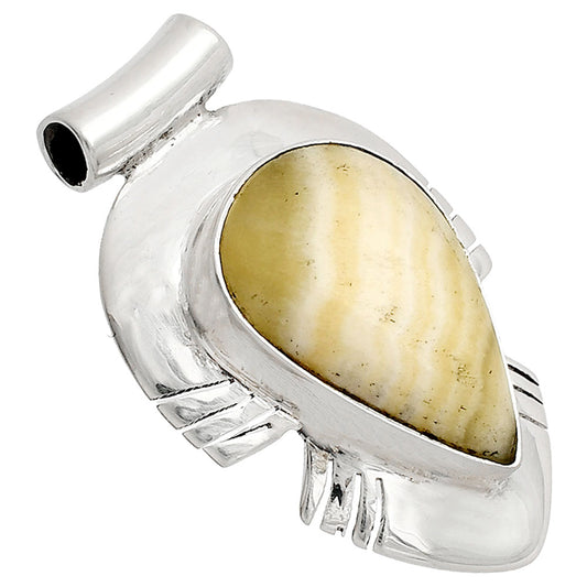 Natural Honey Aragonite Pendant P-1598 SDP148820