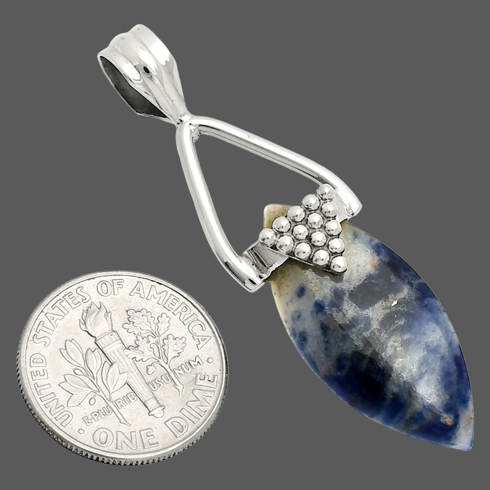 Natural Sodalite Pendant P-1722 SDP149167