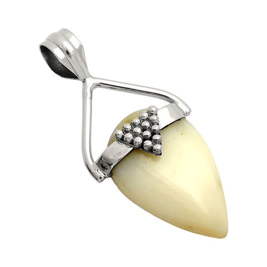 Natural White Opal Pendant P-1722 SDP149188