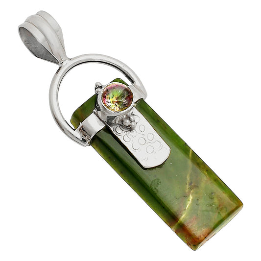 Chrome Chalcedony & Mystic Topaz Pendant P-1723 SDP149246