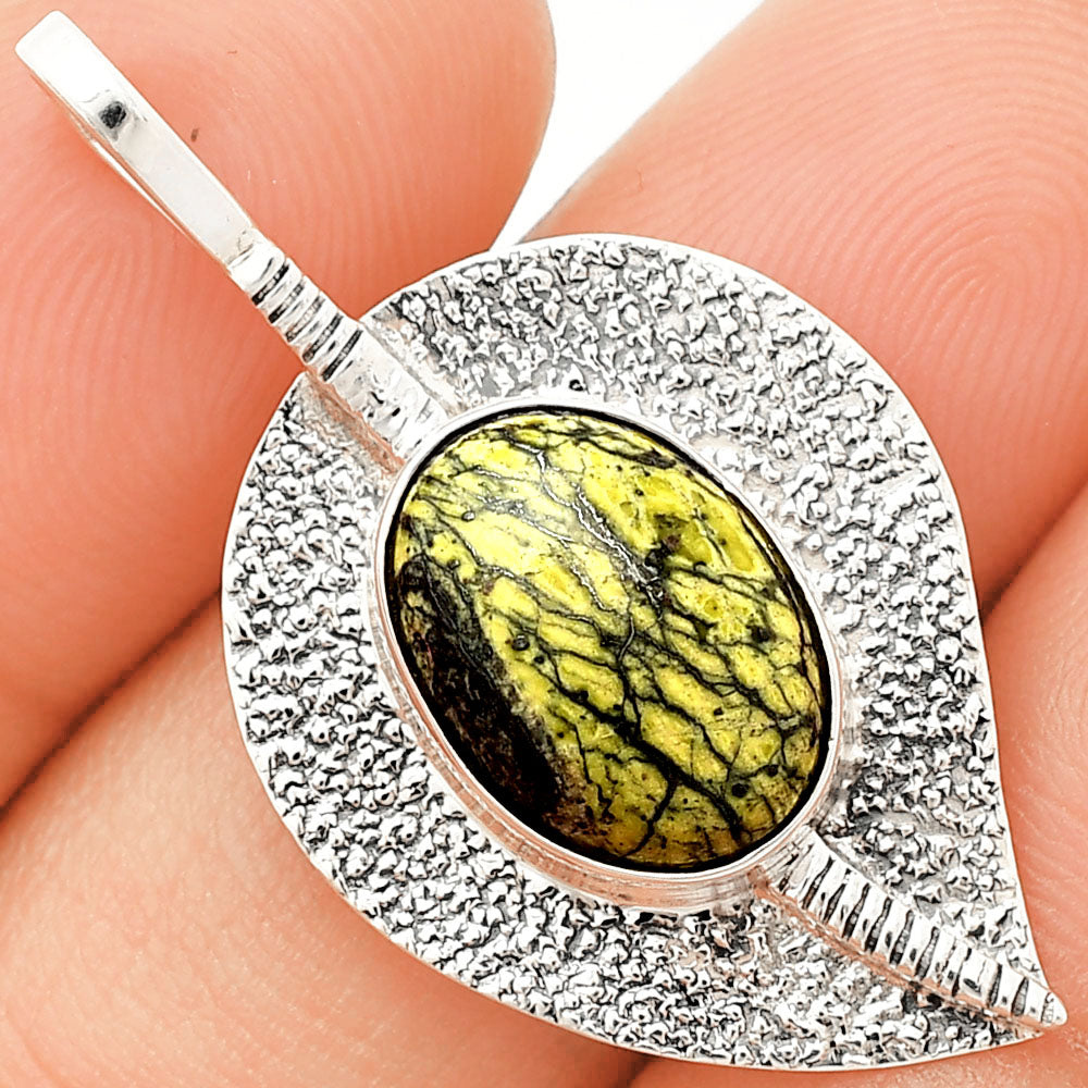Natural Serpentine Pendant P-1218 SDP149527