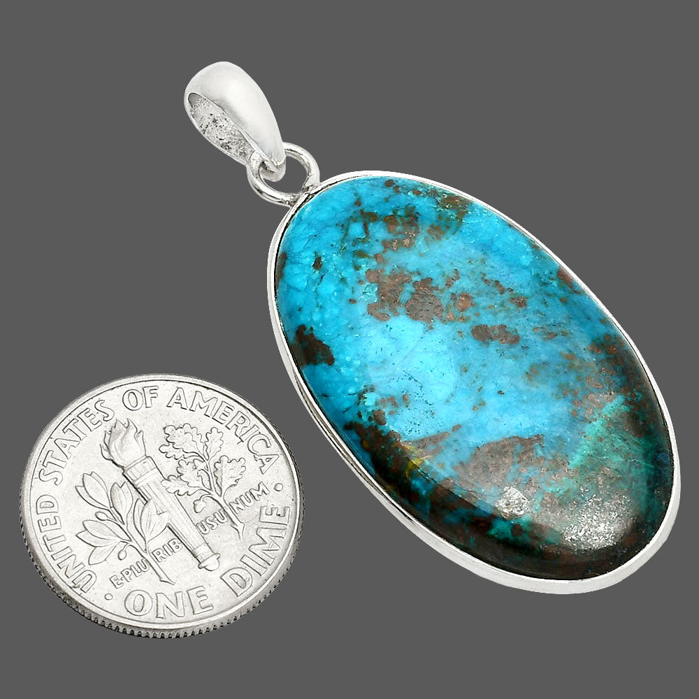 Natural Shattuckite - USA Pendant P-1001 SDP150492