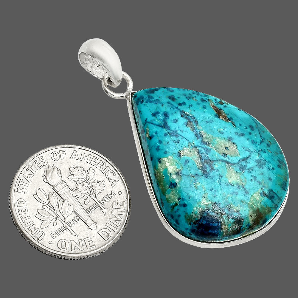 Natural Shattuckite - USA Pendant P-1001 SDP150578