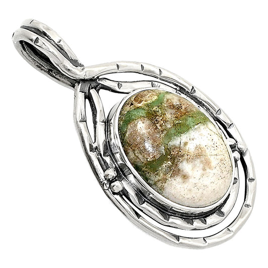 Natural Utah Variscite Pendant P-1410 SDP151121